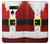 S2846 Christmas Santa Red Suit Hülle Schutzhülle Taschen für LG G8 ThinQ