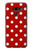 S2951 Red Polka Dots Hülle Schutzhülle Taschen für LG G8 ThinQ