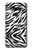 S3056 Zebra Skin Texture Graphic Printed Hülle Schutzhülle Taschen für LG G8 ThinQ