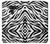 S3056 Zebra Skin Texture Graphic Printed Hülle Schutzhülle Taschen für LG G8 ThinQ