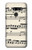 S3082 Music Sheet Hülle Schutzhülle Taschen für LG G8 ThinQ