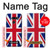 S3103 Flag of The United Kingdom Hülle Schutzhülle Taschen für LG G8 ThinQ