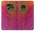 S3201 Pink Peacock Feather Hülle Schutzhülle Taschen für LG G8 ThinQ