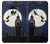 S3249 Peter Pan Fly Full Moon Night Hülle Schutzhülle Taschen für LG G8 ThinQ