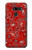 S3354 Red Classic Bandana Hülle Schutzhülle Taschen für LG G8 ThinQ
