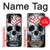 S0223 Vampire Skull Tattoo Hülle Schutzhülle Taschen für Huawei P30 Pro