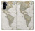 S0604 World Map Hülle Schutzhülle Taschen für Huawei P30 Pro