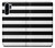 S1596 Black and White Striped Hülle Schutzhülle Taschen für Huawei P30 Pro