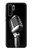 S1672 Retro Microphone Jazz Music Hülle Schutzhülle Taschen für Huawei P30 Pro