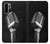 S1672 Retro Microphone Jazz Music Hülle Schutzhülle Taschen für Huawei P30 Pro