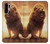 S1957 Lion Aslan Hülle Schutzhülle Taschen für Huawei P30 Pro