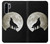S1981 Wolf Howling at The Moon Hülle Schutzhülle Taschen für Huawei P30 Pro