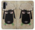 S2826 Cute Cartoon Unsleep Black Sheep Hülle Schutzhülle Taschen für Huawei P30 Pro