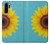 S3039 Vintage Sunflower Blue Hülle Schutzhülle Taschen für Huawei P30 Pro
