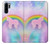 S3070 Rainbow Unicorn Pastel Sky Hülle Schutzhülle Taschen für Huawei P30 Pro
