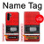 S3204 Red Cassette Recorder Graphic Hülle Schutzhülle Taschen für Huawei P30 Pro