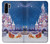 S3282 Santa Xmas Castle Hülle Schutzhülle Taschen für Huawei P30 Pro