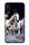 S0246 White Horse Hülle Schutzhülle Taschen für Huawei P30 lite