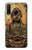 S0344 Buddha Rock Carving Hülle Schutzhülle Taschen für Huawei P30 lite