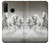 S0933 White Horses Hülle Schutzhülle Taschen für Huawei P30 lite