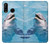 S1291 Dolphin Hülle Schutzhülle Taschen für Huawei P30 lite