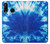 S1869 Tie Dye Blue Hülle Schutzhülle Taschen für Huawei P30 lite