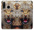 S1932 Blue Eyed Leopard Hülle Schutzhülle Taschen für Huawei P30 lite