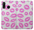 S2214 Pink Lips Kisses Hülle Schutzhülle Taschen für Huawei P30 lite