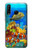 S2568 Sea Seabed Fish Corals Underwater Ocean Hülle Schutzhülle Taschen für Huawei P30 lite
