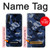 S2959 Navy Blue Camo Camouflage Hülle Schutzhülle Taschen für Huawei P30 lite