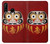 S3023 Japan Good Luck Daruma Doll Hülle Schutzhülle Taschen für Huawei P30 lite