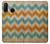 S3033 Vintage Wood Chevron Graphic Printed Hülle Schutzhülle Taschen für Huawei P30 lite