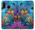 S3227 Underwater World Cartoon Hülle Schutzhülle Taschen für Huawei P30 lite