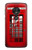 S0058 British Red Telephone Box Hülle Schutzhülle Taschen für Motorola Moto G7 Play