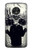S1108 Skull Man Protester Hülle Schutzhülle Taschen für Motorola Moto G7 Play
