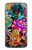 S1630 Fish Japanese Oriental Tattoo Hülle Schutzhülle Taschen für Motorola Moto G7 Play