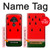 S2403 Watermelon Hülle Schutzhülle Taschen für Motorola Moto G7 Play