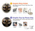 S2645 Vintage Brown Goggles Motorcycle Helmet Hülle Schutzhülle Taschen für Motorola Moto G7 Play