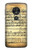 S2667 The Fowler Mozart Music Sheet Hülle Schutzhülle Taschen für Motorola Moto G7 Play