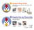 S3254 Chicken Cartoon Hülle Schutzhülle Taschen für Motorola Moto G7 Play