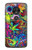 S3255 Colorful Art Pattern Hülle Schutzhülle Taschen für Motorola Moto G7 Play