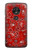 S3354 Red Classic Bandana Hülle Schutzhülle Taschen für Motorola Moto G7 Play
