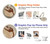 S0379 Dinosaur Fossil Hülle Schutzhülle Taschen für Motorola Moto G7 Power