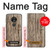 S0600 Wood Graphic Printed Hülle Schutzhülle Taschen für Motorola Moto G7 Power