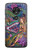 S1240 Bali Painting Hülle Schutzhülle Taschen für Motorola Moto G7 Power