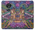 S1240 Bali Painting Hülle Schutzhülle Taschen für Motorola Moto G7 Power