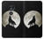 S1981 Wolf Howling at The Moon Hülle Schutzhülle Taschen für Motorola Moto G7 Power