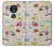 S2321 Food and Drink Seamless Hülle Schutzhülle Taschen für Motorola Moto G7 Power