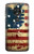 S2349 Old American Flag Hülle Schutzhülle Taschen für Motorola Moto G7 Power