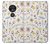 S2354 Pastel Flowers Pattern Hülle Schutzhülle Taschen für Motorola Moto G7 Power
